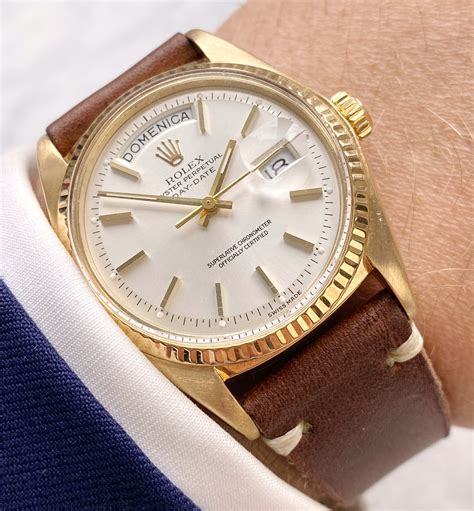 rolex day date vintage|vintage rolex day date president.